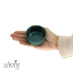 پیاله سس راه راه 7 سانت ملامین سبز ( یک عددی) - تصویر 4