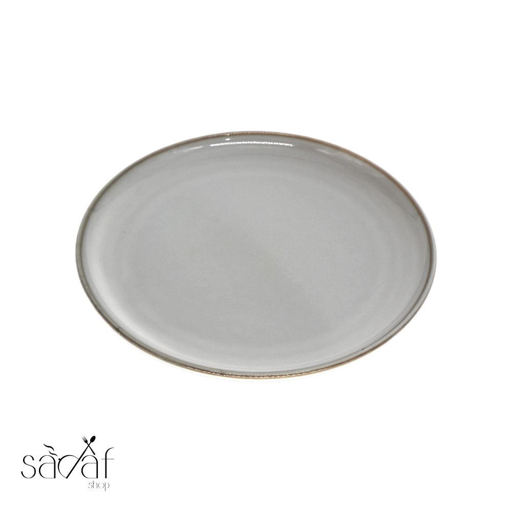 Untitled-1 بشقاب تخت استخوانی 25 لبه قهوه ای هوم زارا (یک عددی) - تصویر 1