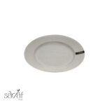 زیر دستی گرد شیار دار سرامیکی 20 راستیک دنی هوم (یک عددی)