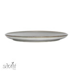 بشقاب تخت استخوانی 25 لبه قهوه ای هوم زارا (یک عددی) - تصویر 2