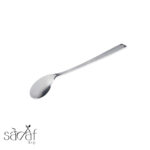 قاشق شربت مدل فلورانس سند بلاست ناب استیل (مات) (دست 6عددی) - تصویر 2