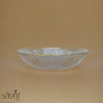 بشقاب گود 20سانت شیشه ای سولو دور طلا ( یک عددی)