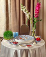 هفت سین گل آبی صدف