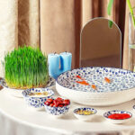 هفت سین گل آبی صدف - تصویر 3