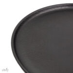 پلیت سرو 28 سانت بلک ملامین (یک عددی) - تصویر 2