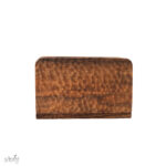 جای دستمال بافت دار ساده چوبی(یک عددی)