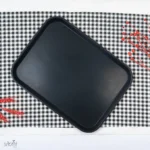 سینی استوپر {ترمز دار} باریستا مستطیل 50 /38 سانت مشکی (یک عددی)