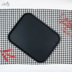 سینی استوپر {ترمز دار} باریستا مستطیل 40 /30 سانت مشکی (یک عددی)