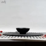 پیاله سرو کوچک شیاردار 11 سانت بلک ملامین (یک عددی) - تصویر 3