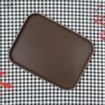 سینی استوپر {ترمز دار} باریستا مستطیل 50 /38 سانت قهوه ای (یک عددی)