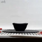 پیاله سرو مربع بلک ملامین(یک عددی) - تصویر 2