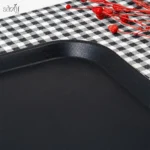 سینی استوپر {ترمز دار} باریستا مستطیل 55 /40 سانت مشکی (یک عددی) - تصویر 2