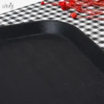 سینی استوپر {ترمز دار} باریستا مستطیل 50 /38 سانت مشکی (یک عددی) - تصویر 2