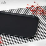 سینی استوپر {ترمز دار} باریستا مستطیل 50 /38 سانت مشکی (یک عددی) - تصویر 3