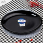 دیس سرو بیضی 33/25 سانت مشکی آرکوپال لومینارک (یک عددی)