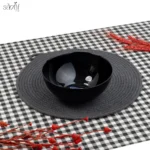 پیاله سرو 18 سانت مشکی دیوالی (یک عددی)