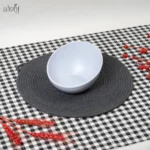 پیاله سرو کج ملامین سفید (یک عددی)