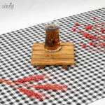 استکان کمر باریک 160 سی سی هیبلی (دست 6 عددی)