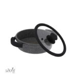 تابه دو دسته درب دار 28 سانت مونارک پلاس زرساب (یک عددی) - تصویر 3