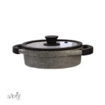 تابه دو دسته درب دار 24 سانت مونارک پلاس زرساب (یک عددی)