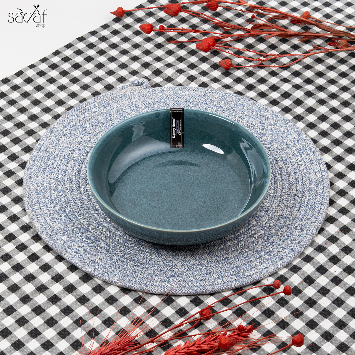 30 پلیت سرو دیپ 20 سانت سرامیک اوشن (یک عددی) - تصویر 1