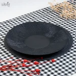 پلیت سرو طرح چشم بلک ملامین ( یک عددی)