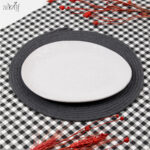 پلیت سرو دفرم 27 سانت سرامیک (یک عددی)