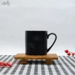 ماگ سرامیک مشکی داخل رنگی 300 سی سی لایت ( یک عددی) - تصویر 2