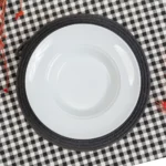 بشقاب سرو داخل گود سفید (یک عددی) - تصویر 2