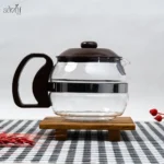 قوری پیرکس شعله مستقیم تی مکس 1200 میلی لیتر( یک عددی)