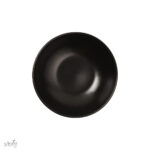 پلیت سرو گود 21 سانت سرامیک چکشی مشکی (یک عددی) - تصویر 2