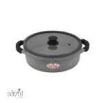 تابه دو دسته درب دار 20 سانت مونارک پلاس زرساب (یک عددی) - تصویر 2