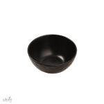 پیاله سرو گود 15 سانت سرامیک چکشی مشکی (یک عددی) - تصویر 2