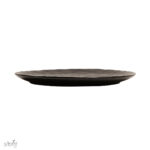 پلیت سرو تخت 26 سانت سرامیک چکشی مشکی (یک عددی) - تصویر 4