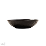 پلیت سرو گود 21 سانت سرامیک چکشی مشکی (یک عددی) - تصویر 3