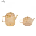 کتری و قوری پیرکس شیاردار شامپاینی - تصویر 5