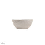 پیاله سرو گود 15 سانت سفید سرامیک چکشی  (یک عددی) - تصویر 3