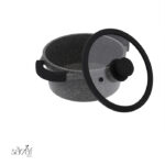 قابلمه دو دسته درب دار20 سانت مونارک پلاس زرساب (یک عددی) - تصویر 4