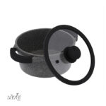 قابلمه دو دسته درب دار24 سانت مونارک پلاس زرساب (یک عددی) - تصویر 3