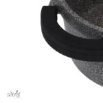 قابلمه دو دسته درب دار28 سانت مونارک پلاس زرساب (یک عددی) - تصویر 4