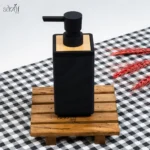 جا مایع شیاردار مکعب اکرولیک مشکی (یک عددی)