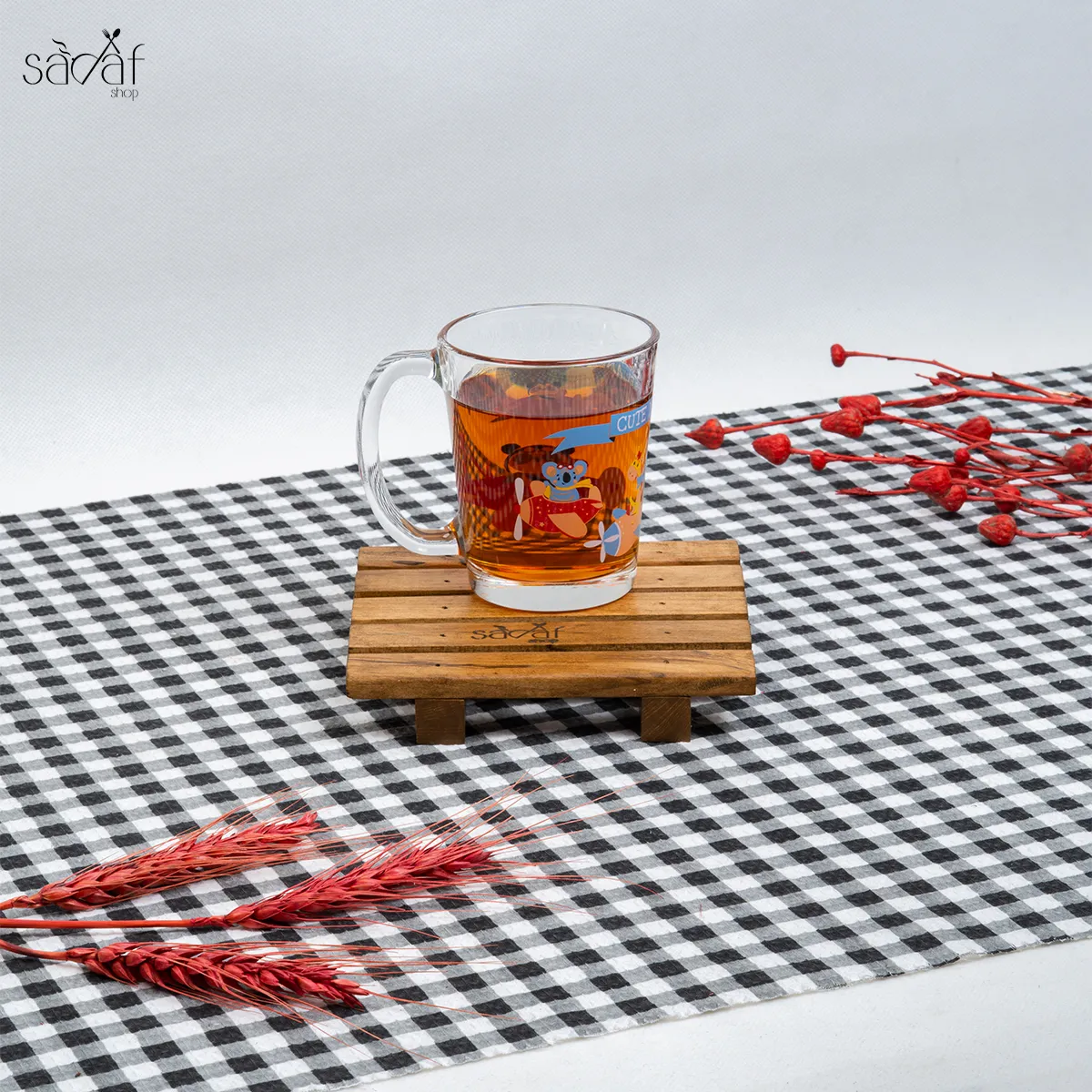 101_1_11zon ماگ بلور طرح Decover ایتالیا (یک عددی) - تصویر 1