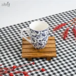 ماگ سرامیک 300 سی سی گل آبی دنی هوم (یک عددی) - تصویر 2