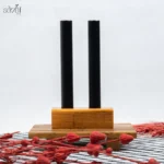 ست نمکدان و فلفل دان مدادی مشکی(یک عددی)