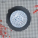 کاسه سالاد 25 سانت گل آبی دنی هوم (یک عددی) - تصویر 3