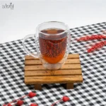 ماگ دو جداره پیرکس دوجداره 350 سی سی (یک عددی)