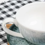 فنجان و نعلبکی سرامیک اسنیک آی 180 سی سی (یک عددی) - تصویر 3