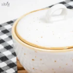 قندان سرامیک 10 گرم کرم خالدار روستیک دنی هوم (یک عددی) - تصویر 2