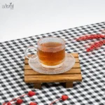 فنجان و نعلبکی طرح گل 150 سی سی ( دست 6 عددی) - تصویر 2