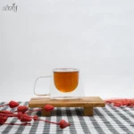 فنجان پیرکس دوجداره هرمی 80 سی سی (یک عددی) - تصویر 3